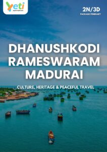 Dhanushkodi, Rameswaram, Madurai 2N/3D